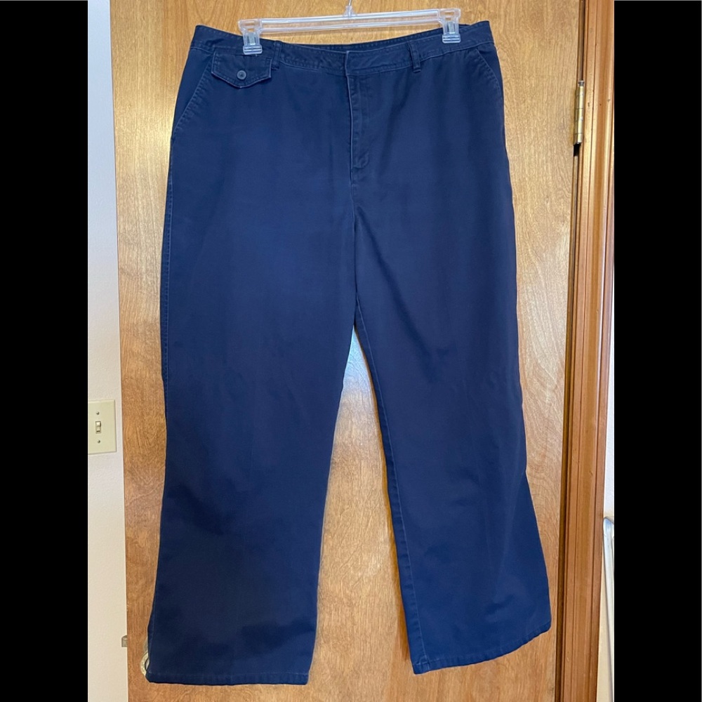 Navy Pants 18W